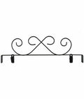 12in Scroll Rem Header With Clips Charcoal