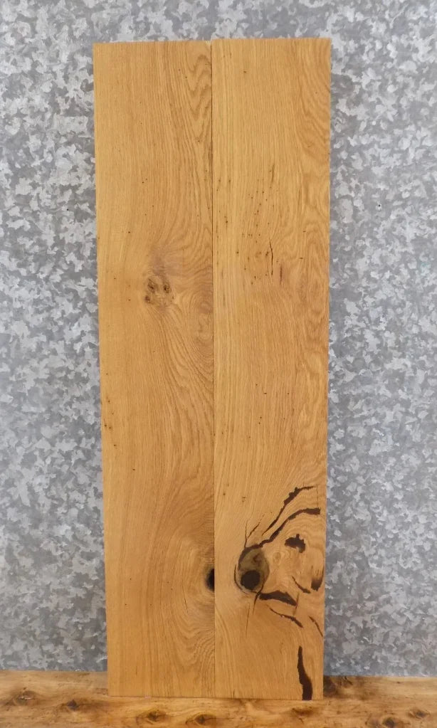 2- Salvaged Kiln Dried White Oak Lumber Pack/Wall Shelves 43546