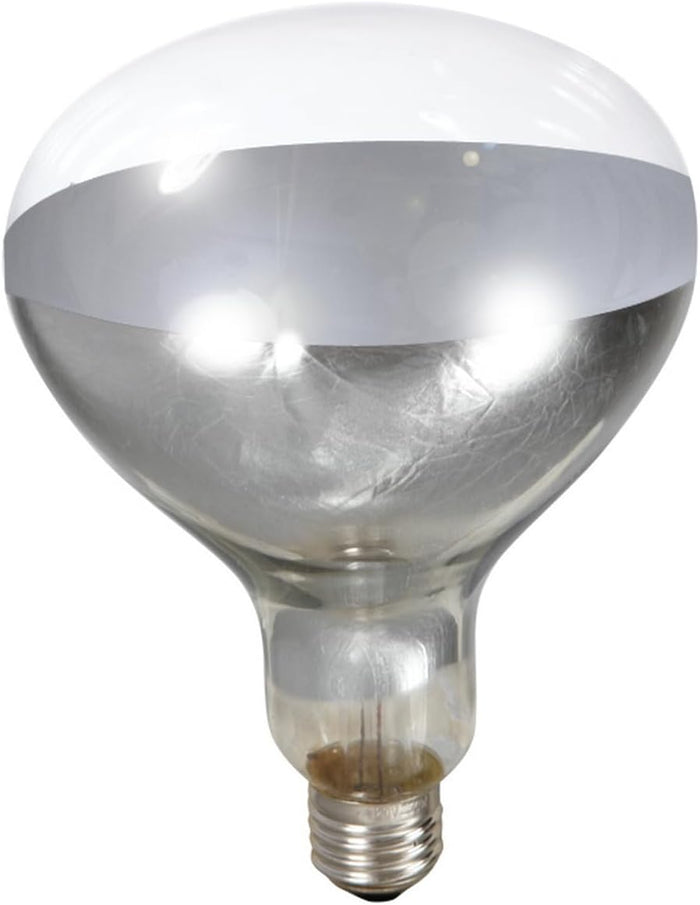250 Watt Heat Lamp Bulb – Poultry Brooder & Livestock Heat Light (120V)