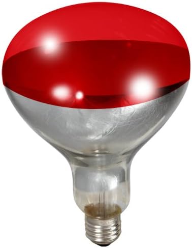 250 Watt Heat Lamp Bulb – Poultry Brooder & Livestock Heat Light (120V)