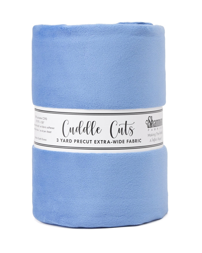 3 Yard Cuddle 110" Cut- Bluebell