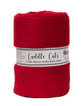 3 Yard Cuddle 110" Cut- Cardinal