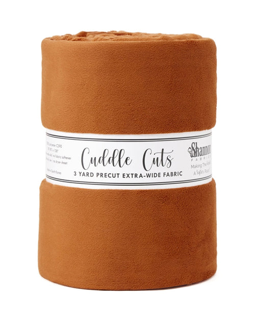 3 Yard Cuddle 110" Cut- Ginger