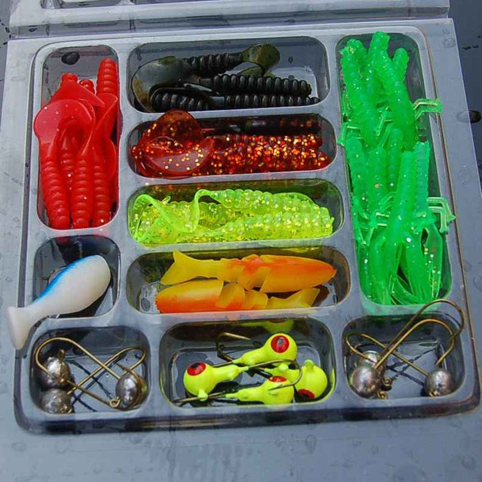 35 Soft Bait 10 Small Lead Bait Bait