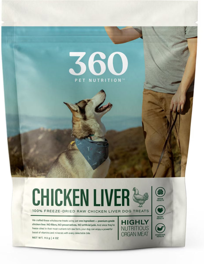 360 Pet Nutrition Grain-Free Freeze-Dried Dog Treats
