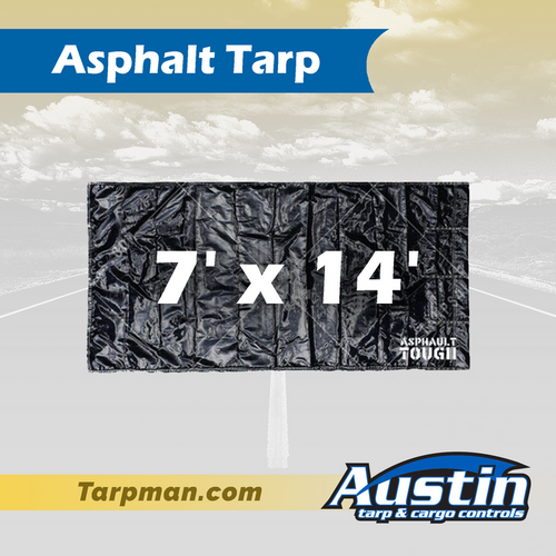 7' x 14' Asphalt Tarp