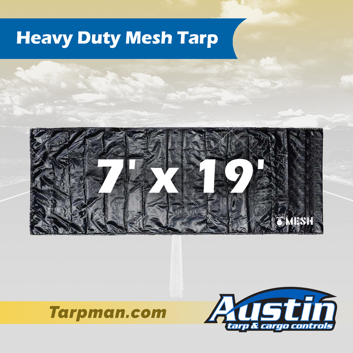 7' x 19' Heavy Duty Mesh Tarp