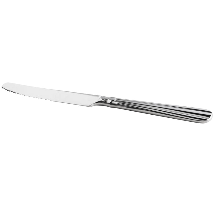 Acopa Harmony 9 7/16" 18/8 Stainless Steel Heavy Weight Table Knife - 12/Pack