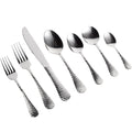 Acopa Industry 7 1/2" 18/0 Stainless Steel Heavy Weight Dinner Fork - 12/Pack