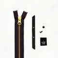 Alberta Crossbody Black Leather & Matte Black Hardware Kit