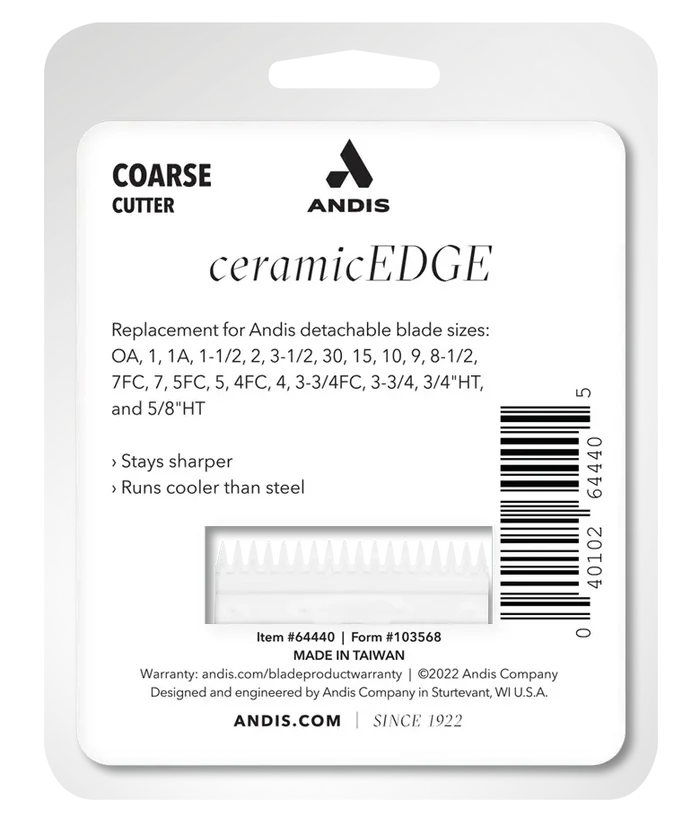 Andis CeramicEdge® Detachable Blade Coarse Cutter