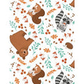 Animal Toss White- Woodland Whimsy