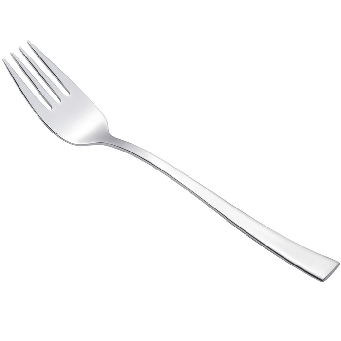 Arcoroc T3629 Latham 7" 18/10 Stainless Steel Extra Heavy Weight Salad Fork by Arc Cardinal - 12/Pack