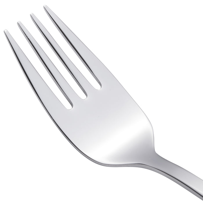 Arcoroc T3629 Latham 7" 18/10 Stainless Steel Extra Heavy Weight Salad Fork by Arc Cardinal - 12/Pack