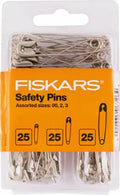 Assorted Safety Pins 75pc