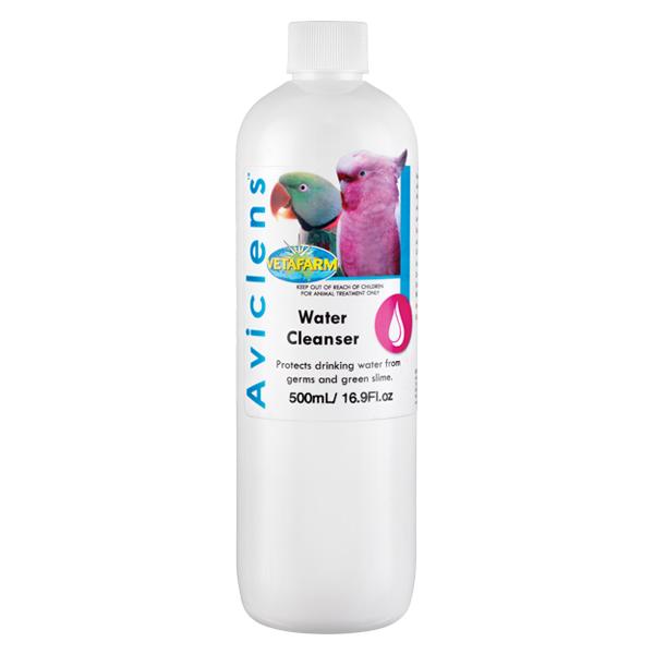 treatment for slime in bird's water