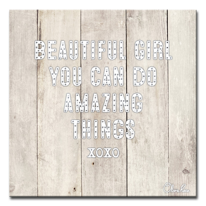 Beautiful Girl' Inspirational Art