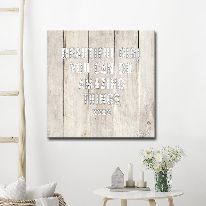 Beautiful Girl' Inspirational Art