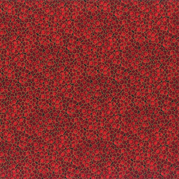 Berries Scarlet/Gold- Winter Magic