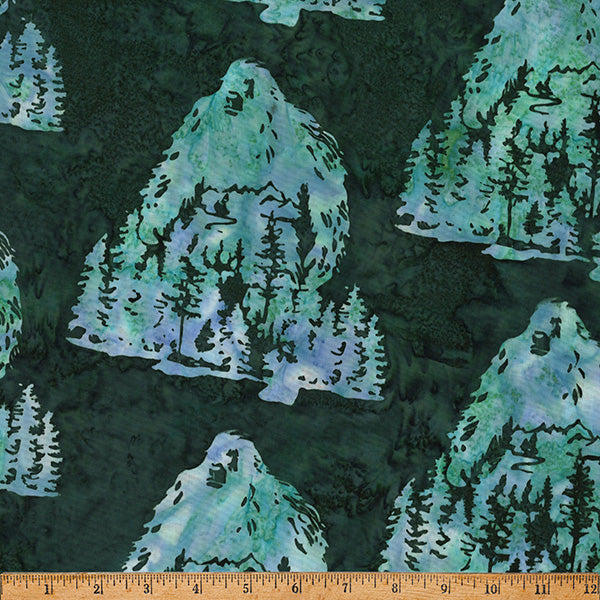 Big Foot Hunter Mountain Batik