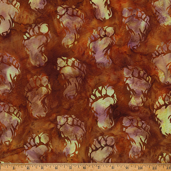 Big Foot Pecan Foot Batik