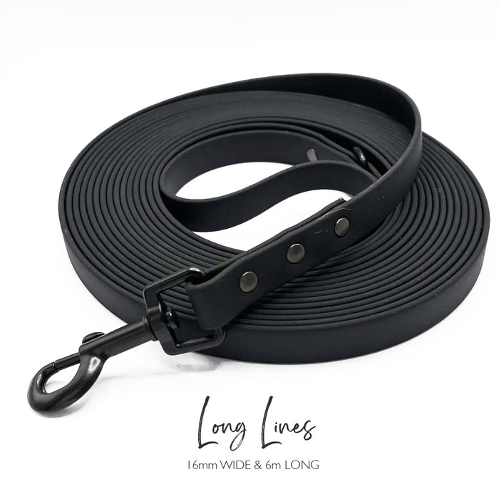 Biothane Long Line - customisable - standard handle