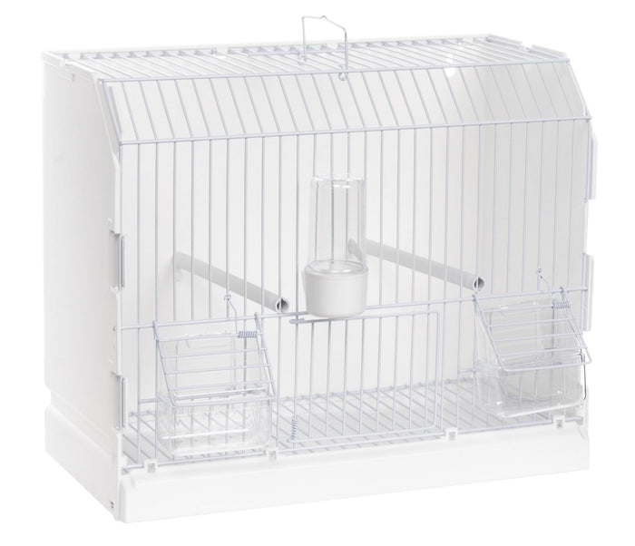 White Exposition Cage with White Grid