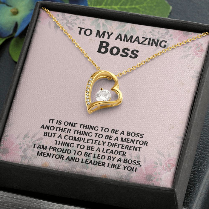 "Birthday Gifts for Female Bosses: Elegant and Thoughtful Appreciation Necklaces"