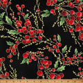 Black & Gold Berries- Christmas Wish