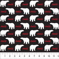 Black Stacked Bear- Coca-Cola Polar Winter