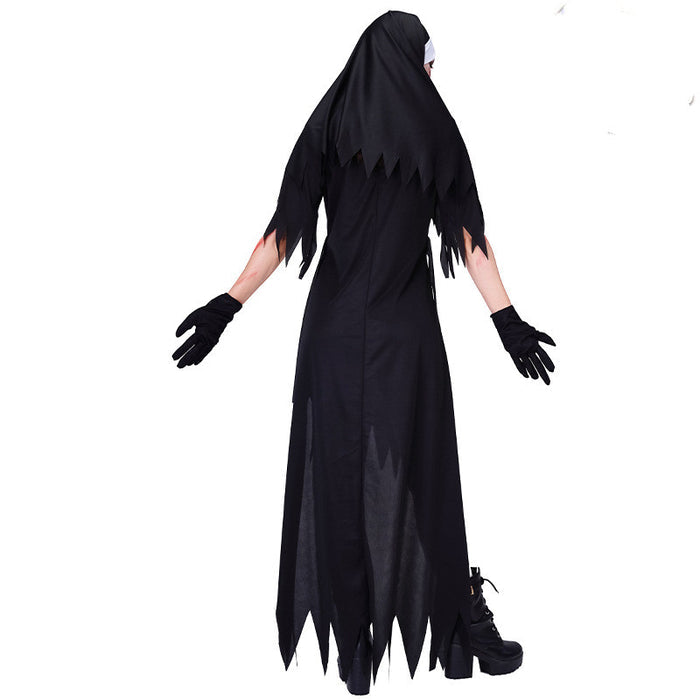Blood-stained Nun Halloween Costume