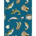 Blue Miscellaneous Toss- Reeled In