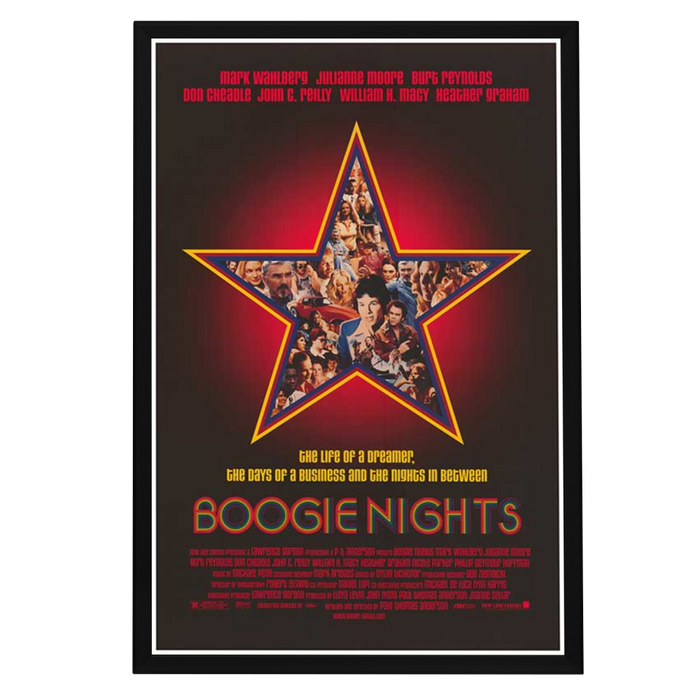 "Boogie Nights" (1997) Framed Movie Poster