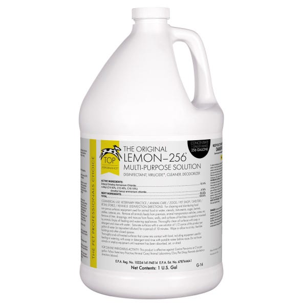 Boss Petedge Top Performance 256 Disinfectant Lemon Gal