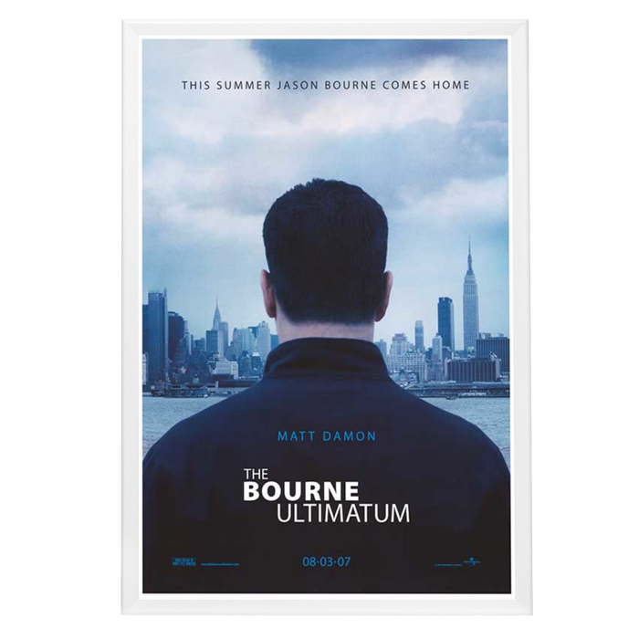 "Bourne Ultimatum" (2007) Framed Movie Poster