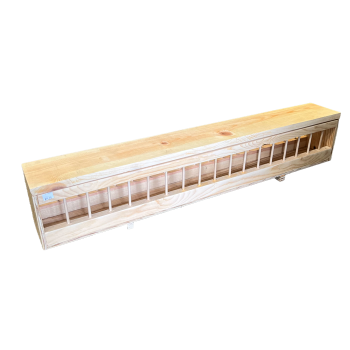 Brugge Box Feeder w/ Hinges, Wood