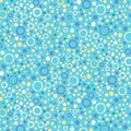 Bubbles Turquoise Flannel- Little Squirt