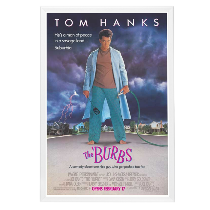 "Burbs" (1989) Framed Movie Poster