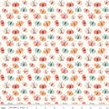 Butterflies White Flannel-I Love You to the Moon
