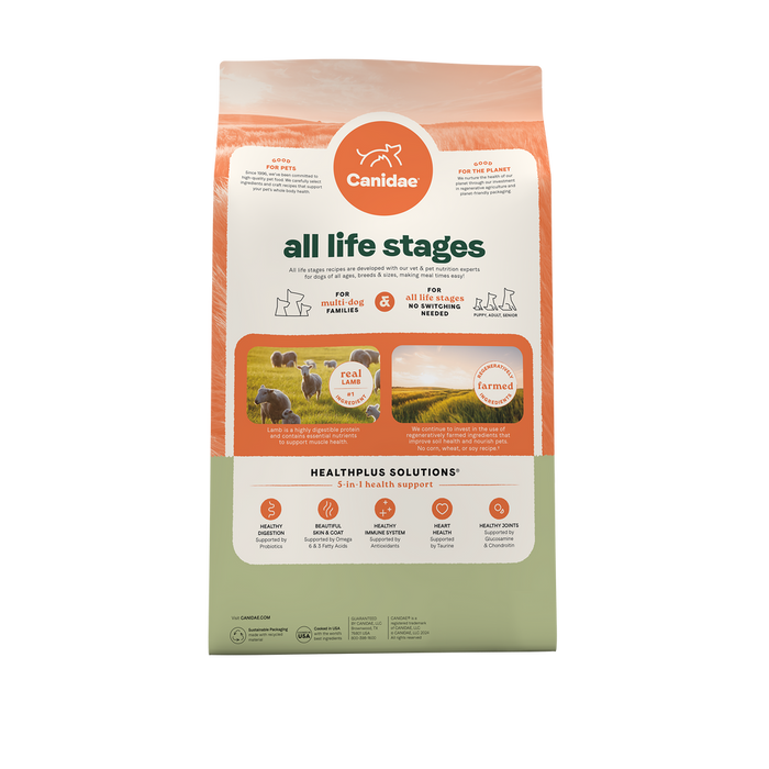 Canidae All Life Stages Dry Dog Food Real Lamb & Ancient Grains Recipe