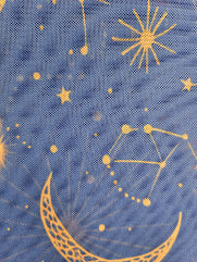 Celestial Royal Blue- Mid Weight Mesh