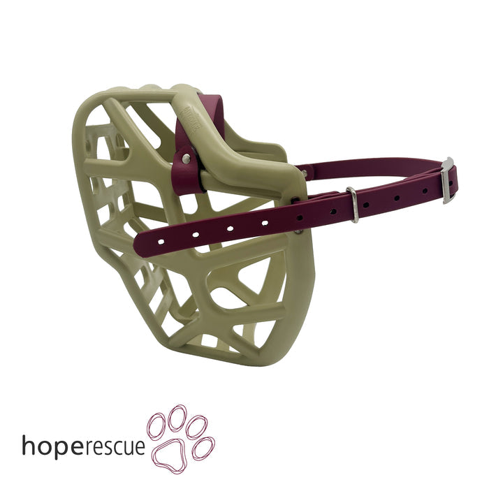 Charity Colour Muzzle – Hope Rescue - Ready to Ship