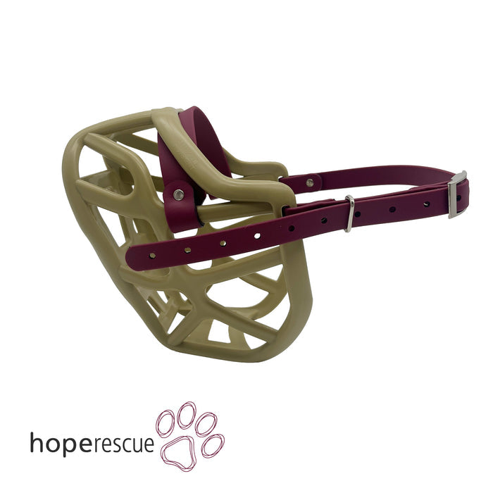 Charity Colour Muzzle – Hope Rescue - Ready to Ship
