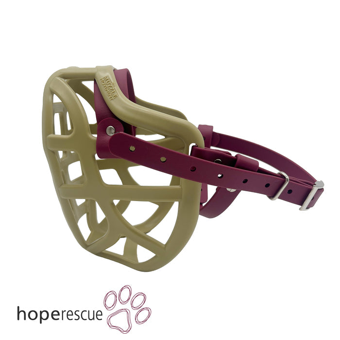 Charity Colour Muzzle – Hope Rescue - Ready to Ship