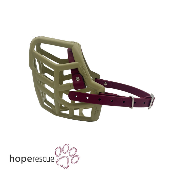 Charity Colour Muzzle – Hope Rescue - Ready to Ship