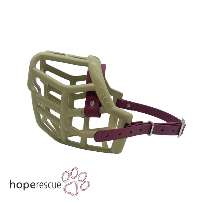 Charity Colour Muzzle – Hope Rescue - Ready to Ship