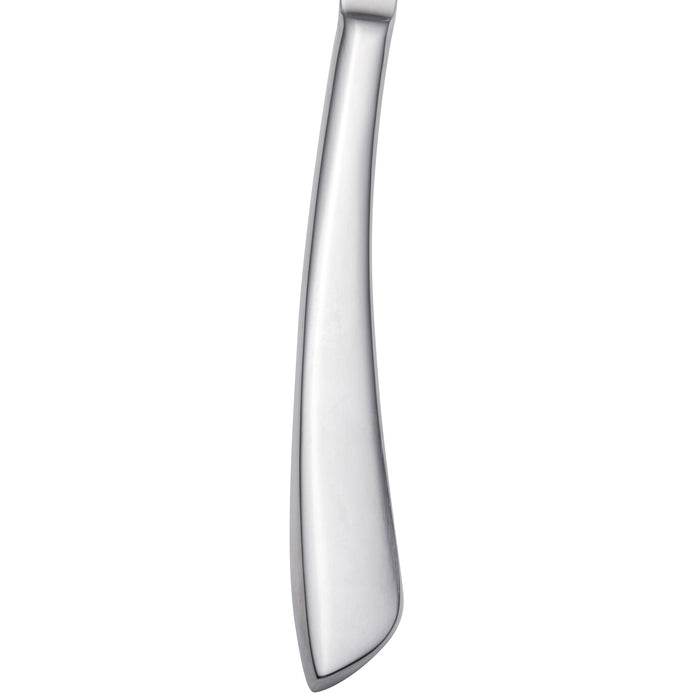 Chef & Sommelier T5404 Kya 9 3/8" 18/10 Stainless Steel Extra Heavy Weight Solid Handle Dinner Knife by Arc Cardinal - 12/Pack
