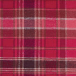 Chevron Plaid Cranberry Flannel