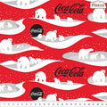 Coca Cola- Polar Winter Scenes Sweatshirt Fleece
