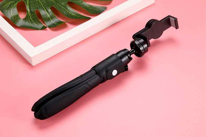 Compatible with Apple, Bluetooth Selfie Stick Mobile Remote Control Tripod